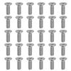 30pcs M10 Allen Socket Screws 10mm A2 Stainless Steel Countersunk Hex Bolts for Industry Fasteners