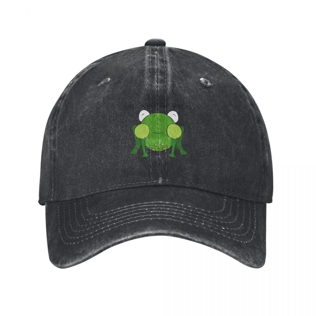 Take a deep breath Frog Baseball Cap Fishing cap funny hat winter hats for Unisex dad hat Unisexs Tennis Womens