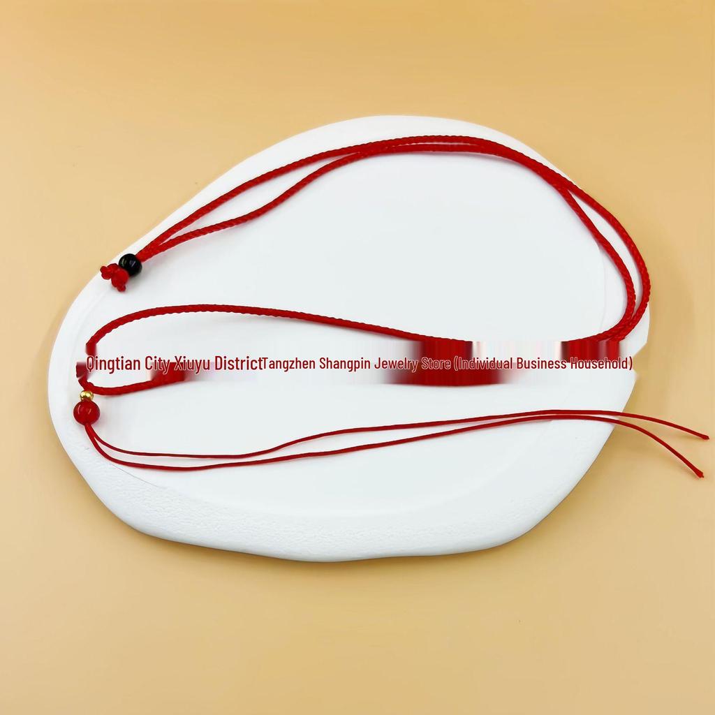 Handmade Adjustable Pendant Rope for Men & Women - Simple Woven Jewelry Lanyard