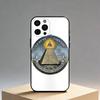 I-Illuminati  Phone Case For iPhone17,16,15,14,13,12 Plus,Max Soft Silicone Black Cover