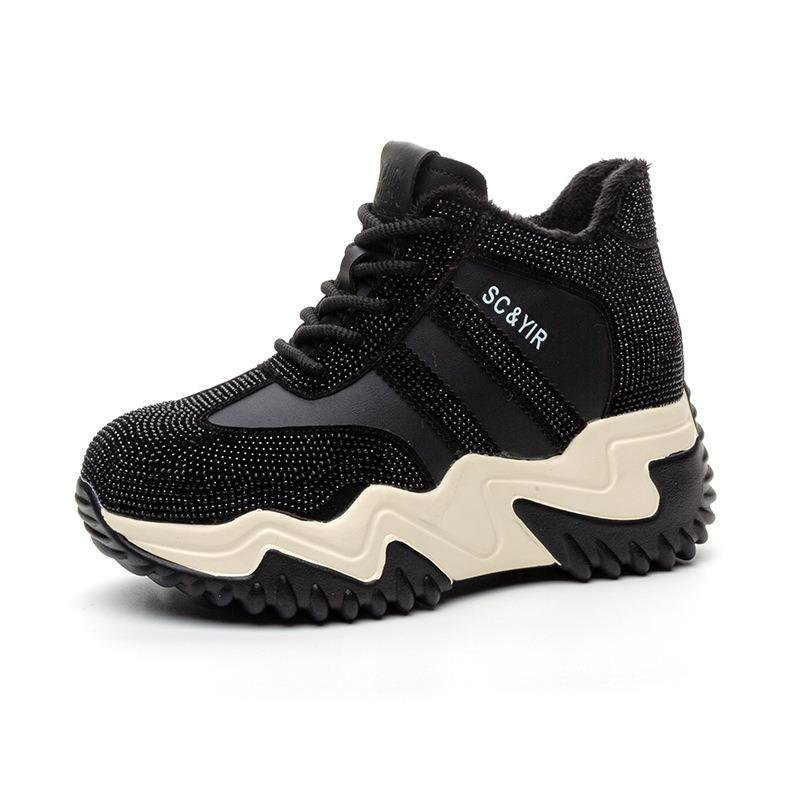 Daddy Shoes Women Winter Thick Sole Leisure Sports Forrest Gump Shoes