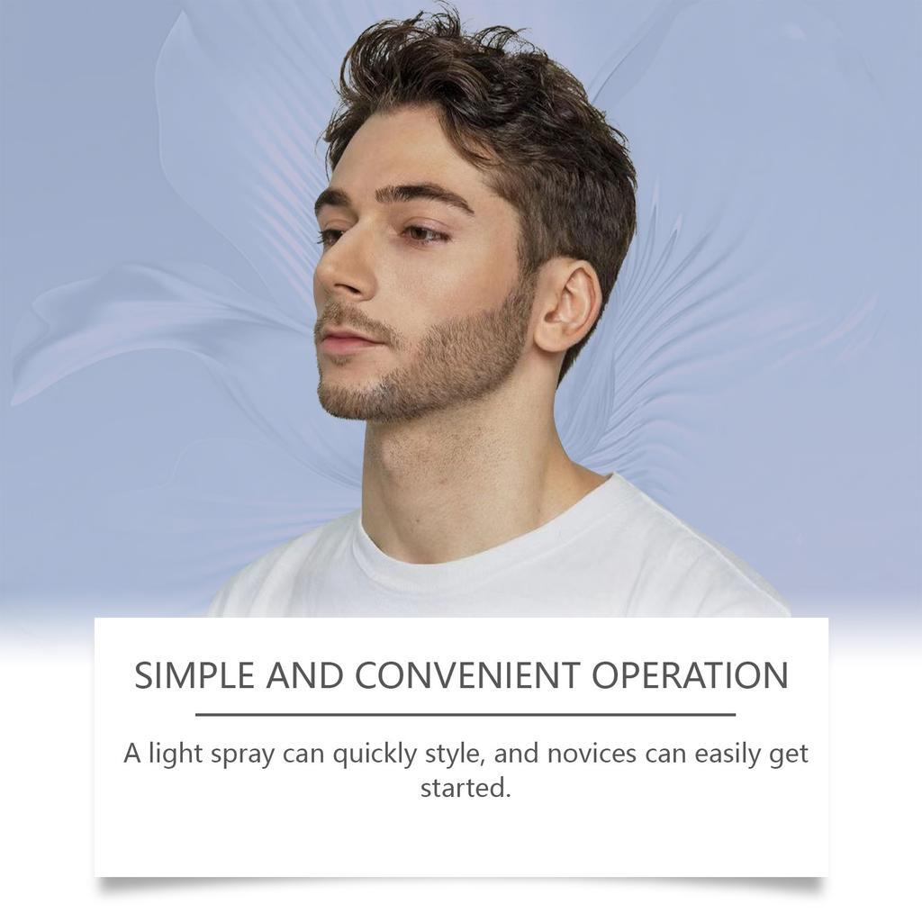 100ml Texturizing Hold Spray with Castor Oil & Shape Seed Extract - Lightweight Formula, 5s Dry, No Residue, Styling & Protection,Hair Styling Product