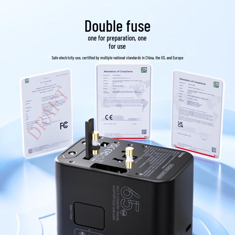 BIAZE PD65W Universal Travel Adapter