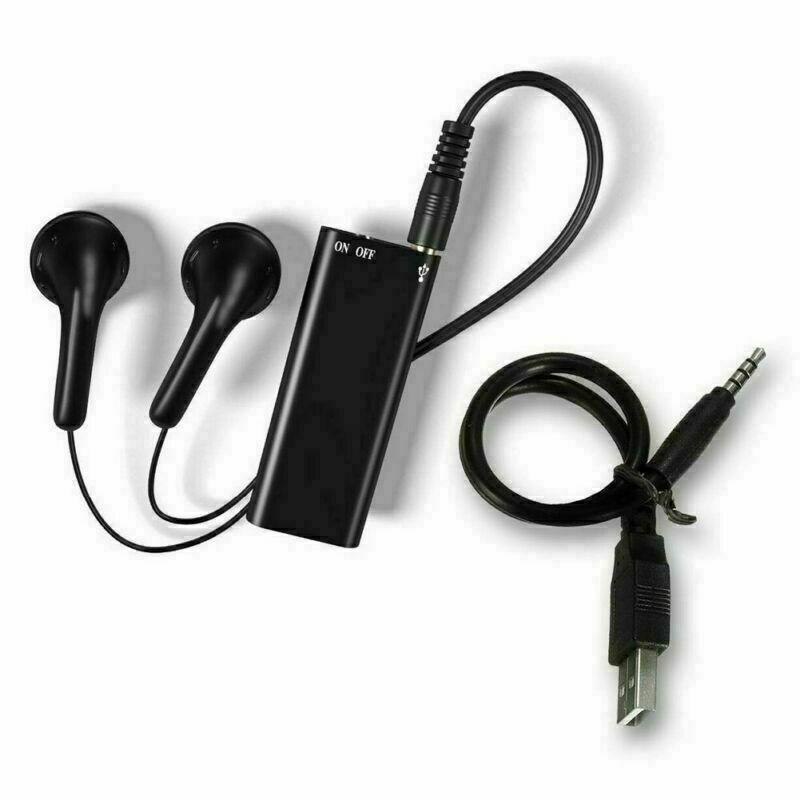 4-64GB Compact Digital Voice Recorder - Miniature Voice Portable Voice-Activated Recorder with Noise Reduction Function and MP3 Player