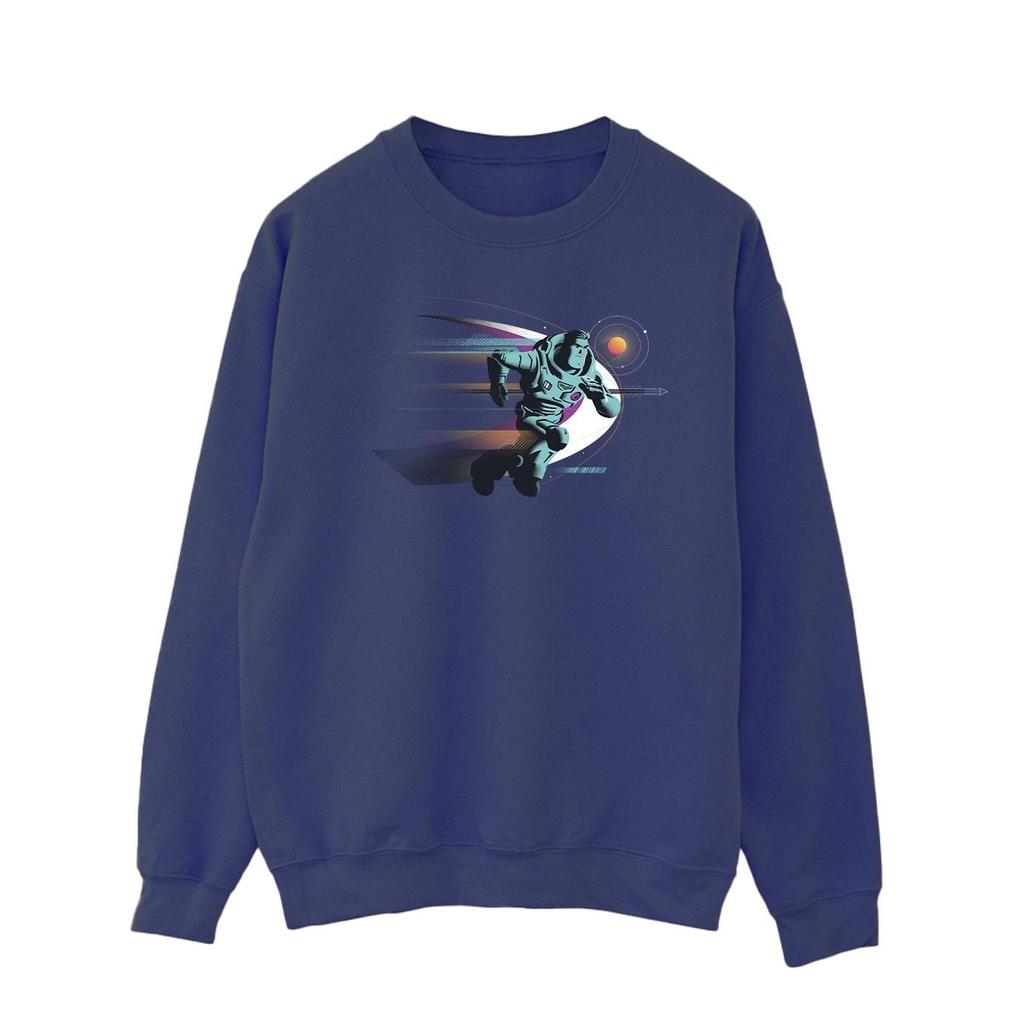 Disney Mens Lightyear Running Buzz Sweatshirt