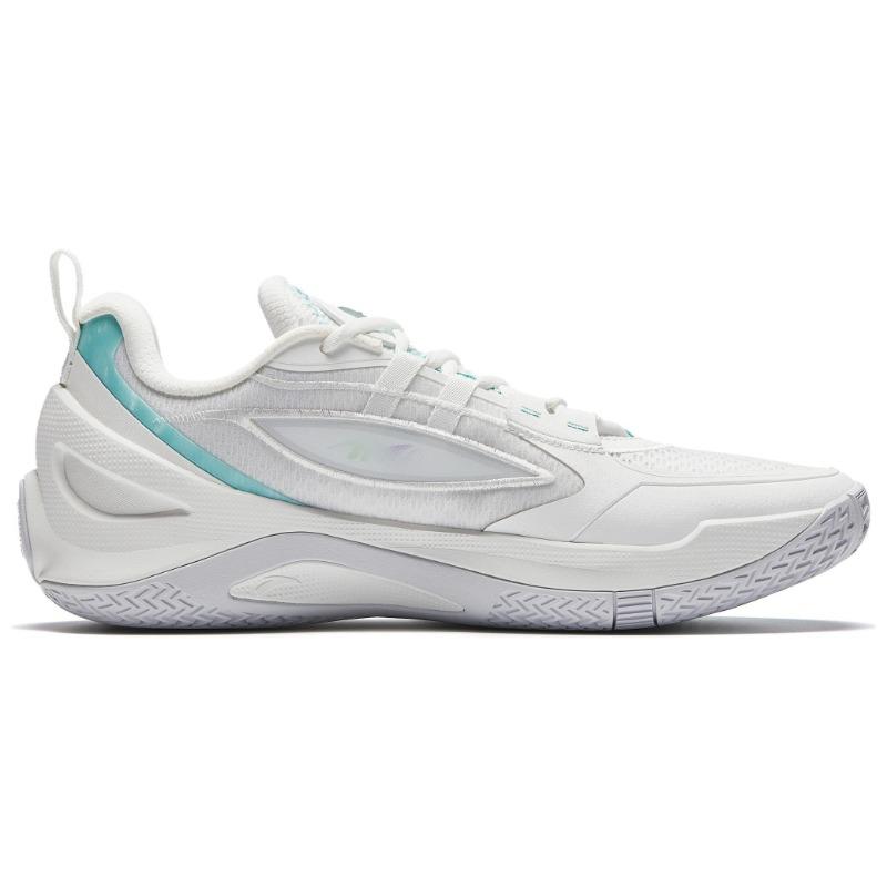 Anta Men Shunxi 1V2 Pool Party Nitro Tech Basketball Shoes White Blue 912431110Q-3