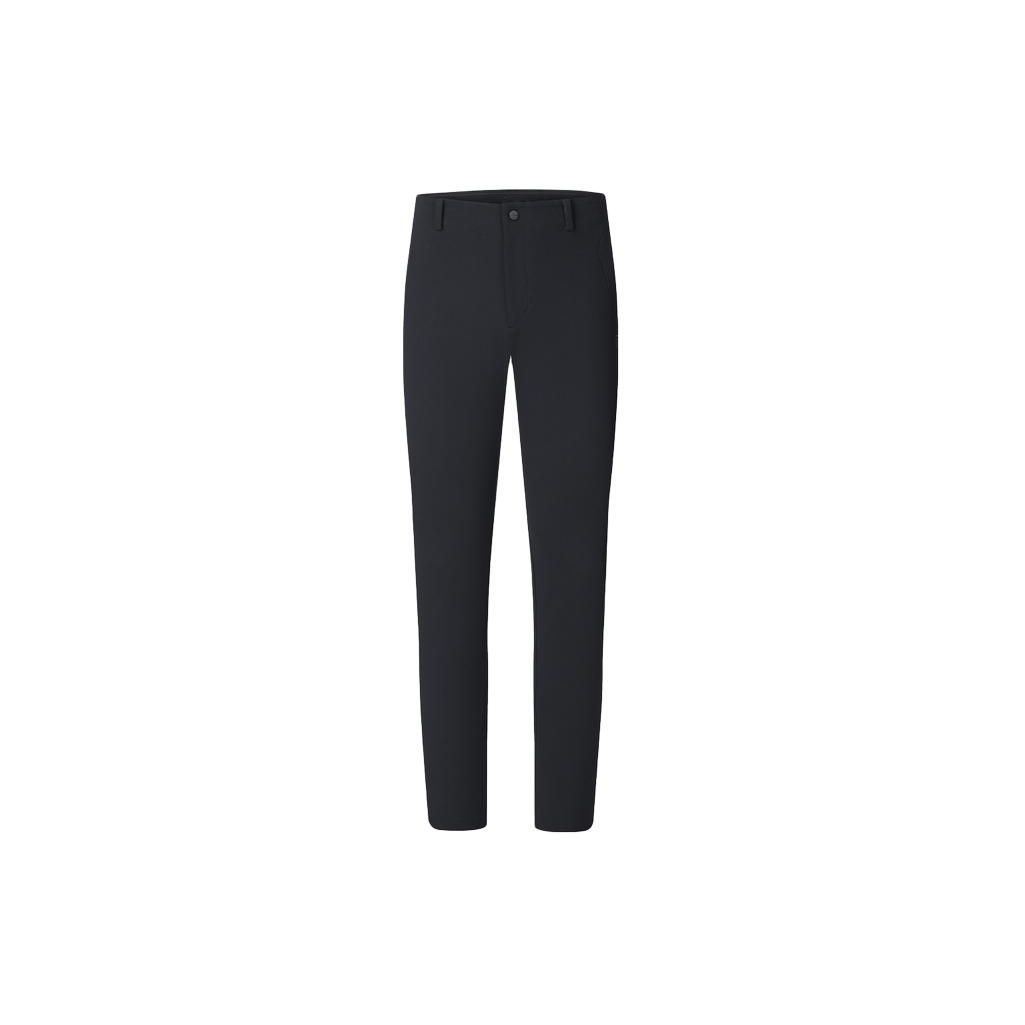 

FILA Golf Series Solid Color Elite Knit Casual Pants Men Bottoms Deep-Black A11M415603F-BK XL