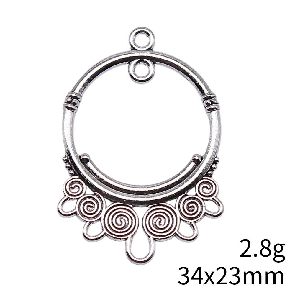 NewArrivals Jewelry Findings Angel Dream Catcher Earring Connector Accessories Parts Women's Bag Accessories For Women