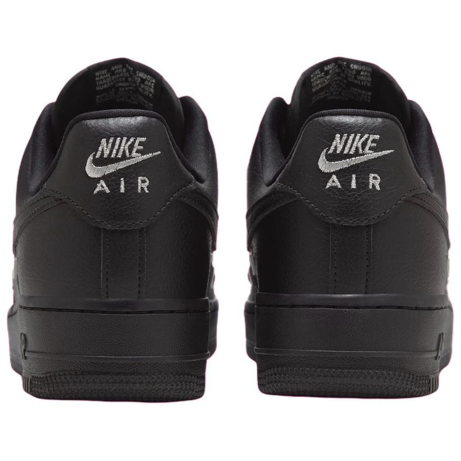 Nike Air Force 1 Low Damen Niedrige Skateboard-Schuhe Damen Schwarz HQ1180-001