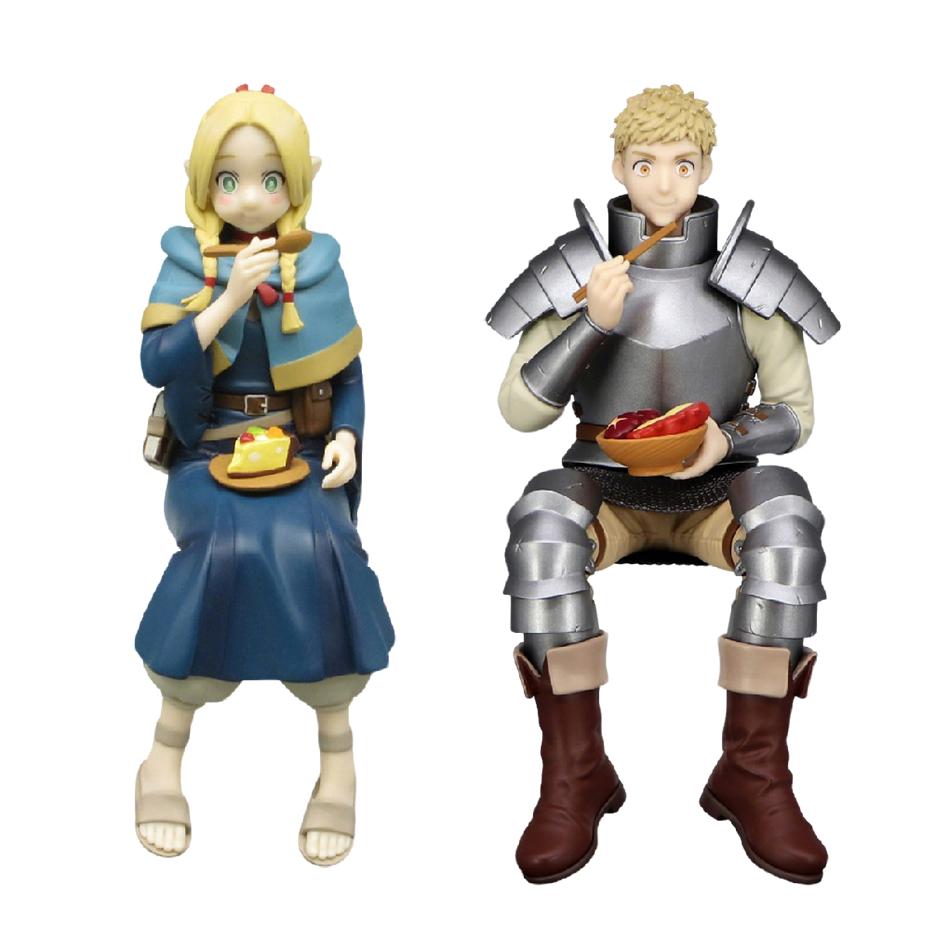 14cm Good Smile Original Delicious In Dungeon GSC Meshi Marcille Laios Raiosu Anime Action Figure Noodle Stopper Model Toys Gift