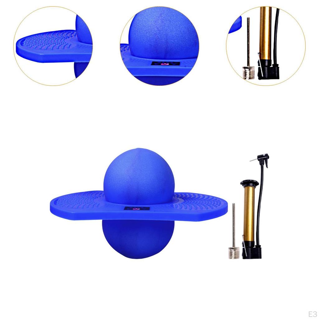 Jumping Pogo Ball for Kids with Pump And Balance Board Equipment