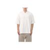 Fear of God Essentials V-Neck Cloud Dancer Men Tops Cream 125BT234111F