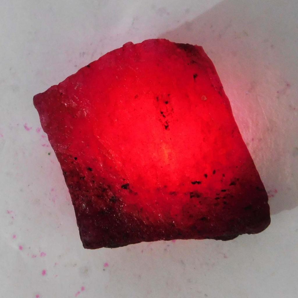 Top Quality 177 Ct CERTIFIED Natural Uncut Red Ruby Rough Loose Gemstone