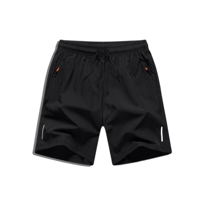 Jungen Sommer Shorts aus elastischer Eisseide, leicht, sportlich, lässig, Polyester, mehrfarbig, Sportbekleidung für große Kinder, schnelltrocknend
