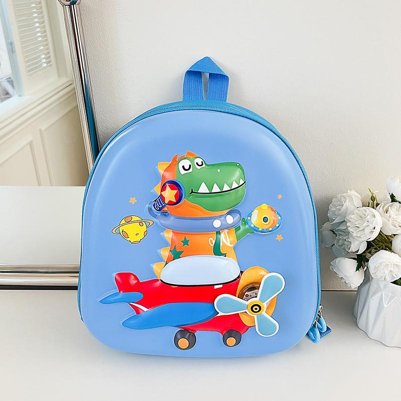 

Adorable Oxford Cloth Kids Backpack For Toddlers Preschool Cartoon Style Breathable небо синє кольору