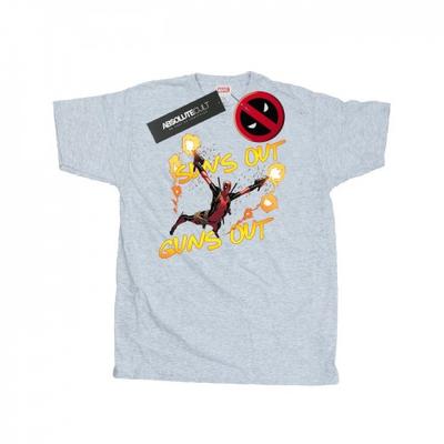 Herren Deadpool Sun´s Out Guns Out T-Shirt