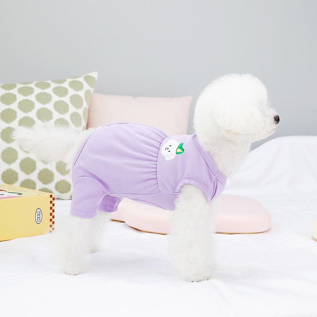 2023 Spring and Summer Four-legged Home Clothes Pet Clothing Dog Clothes Dog Spay and Neuter Clothing Dog Pajamas Kawaii Clothes