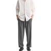 ZARA American Style Loose Solid Color Comfortable Drawstring Casual Pants Men bottoms Gray 07380107-35