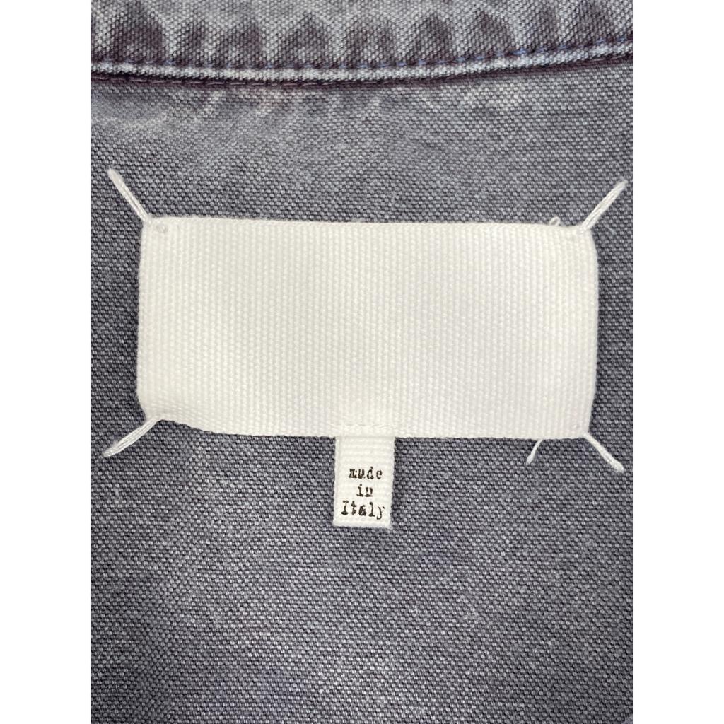 Maison Margiela S30DL0494 Jeanshemd Fischerkittel Jeanshemd Oberteile 46 grauUsed