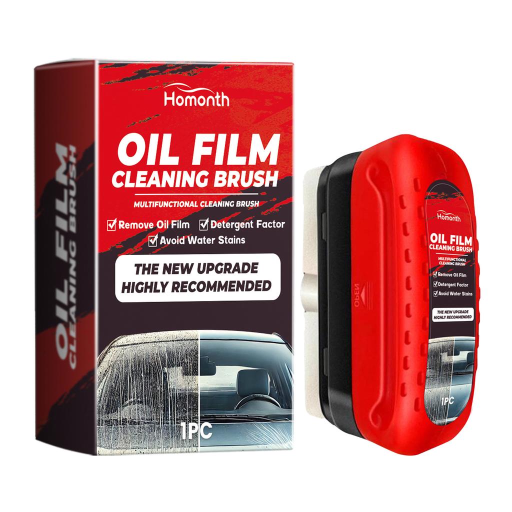 Autoglas glänzend, leistungsstarker Auto-Windschutzscheibenreiniger, Ölfilm-Entferner, Autofensterglasreiniger, entfernt Schmutz, Auto-Reinigungsbürste