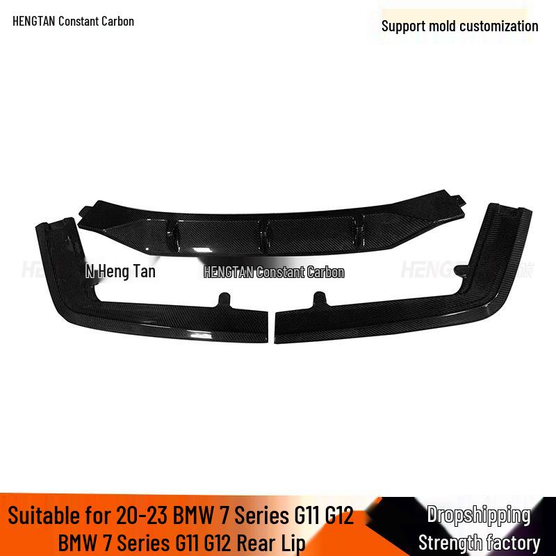 BMW 7 Series G11/G12 (2016-2019) Carbon Fiber Rear Diffuser.