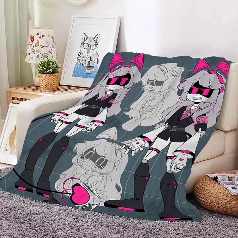 Warm Winter Blankets A-Murder A-Drones Microfiber Bedding Sofa Bed Fleece Camping Custom Nap Fluffy Soft Blankets King Size