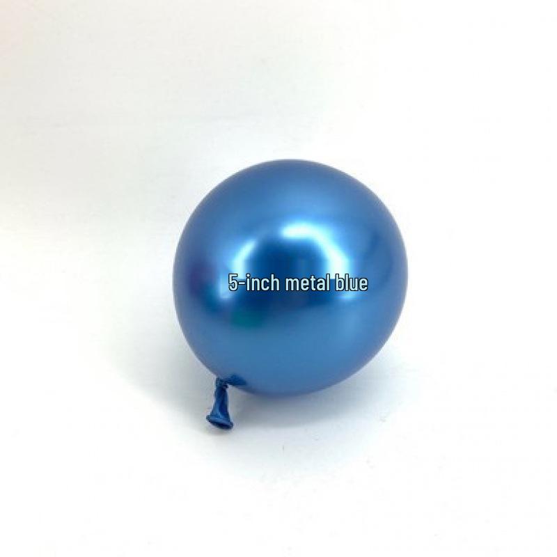 Pearlescent Metal Balloons - 5", 10", 12" for Wedding, Party, Mall Decorations & Anniversaries