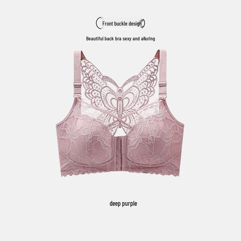 

Регулируемый бюстгальтер без косточек большого размера с лямками-бабочками для женщин - Поддерживает и уменьшает большую грудь 48/110D