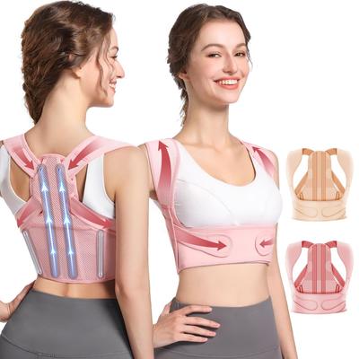 Adjustable Back Brace Posture Corrector For Women Men Lightweight Shoulder Support Neck Pain Relief