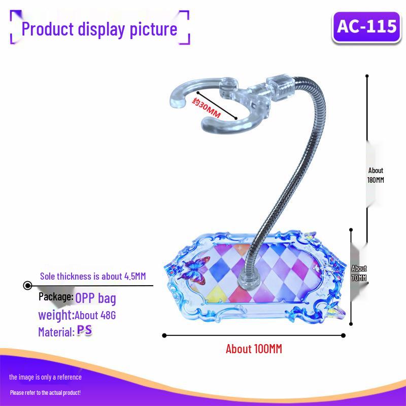 BJD Compatible 12"/8"/6" Telescopic Adjustable Doll Stand