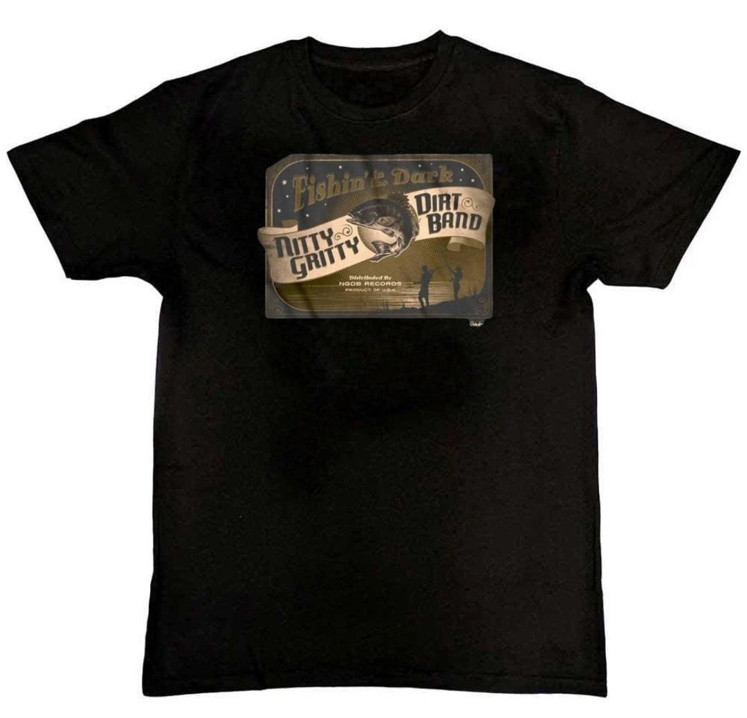 Nitty Gritty Dirt Band Fishin in the Dark Graphic Mens T-Shirt S