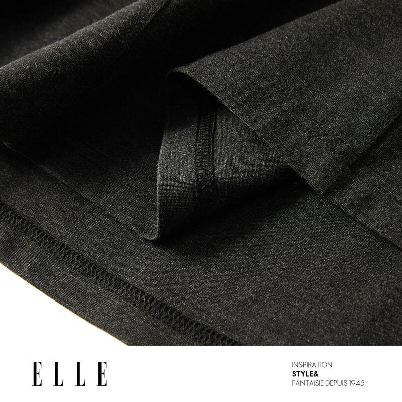 ELLE French Style Sleeveless A-Line Knit Dress