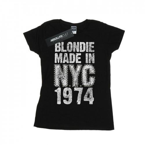Blondie Womens/Ladies Punk NYC Cotton T-Shirt