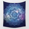Gobelín do obývacího pokoje s pohovkou, mandala, nástěnný závěsný nástěnný tapiserie, bytové dekorace, gobelín do ložnice
