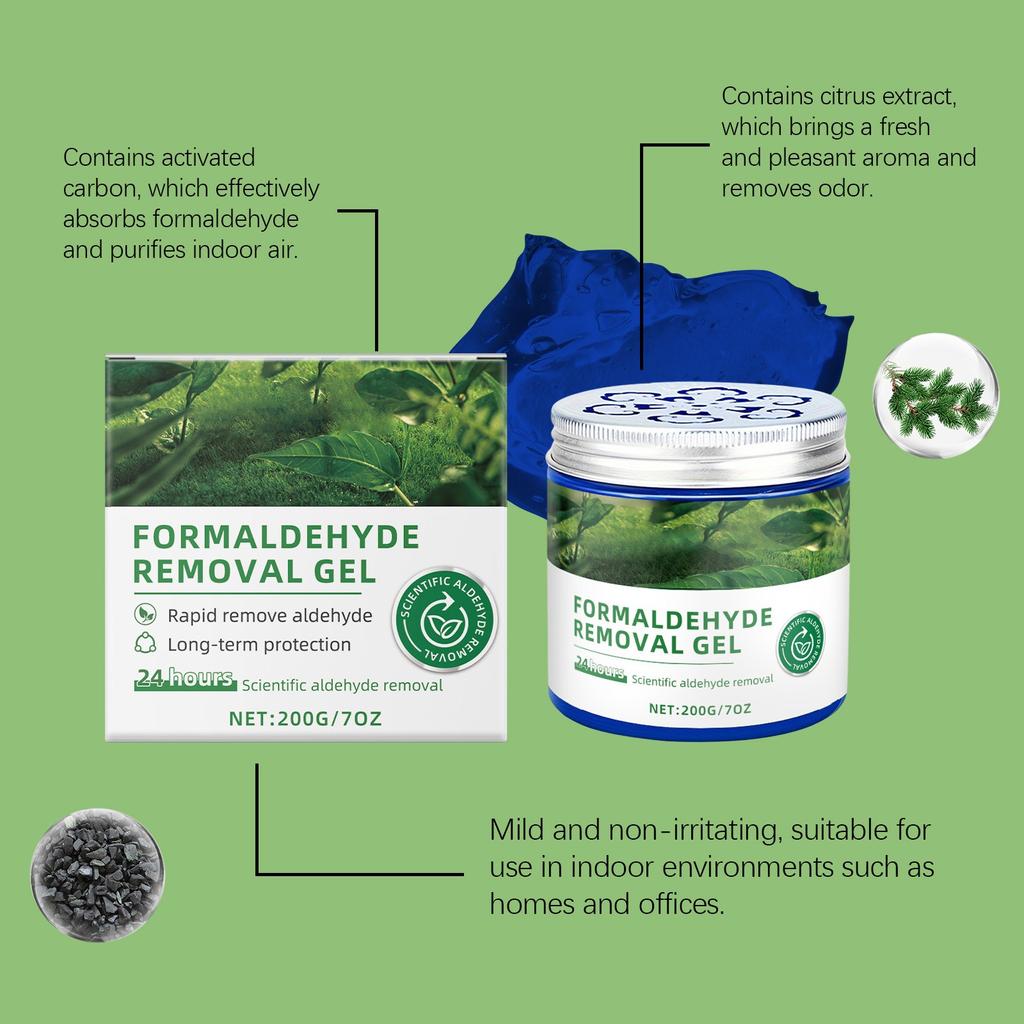 Removal Agent Box New House Odor Removal Agent Purifier Deodorant Odor Removal 2ml