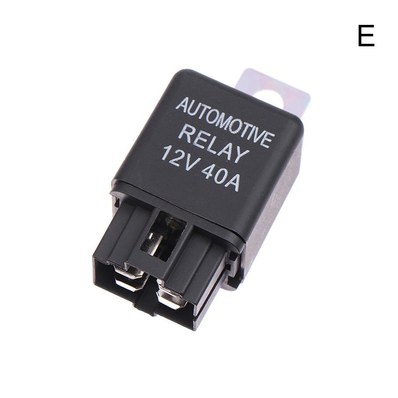 1Pc Car Relay 12V 24V 40A 40 AMP Car Automotive Van Boat Bike 4 Pin SPST Alarm Relay Auto Replacement Parts