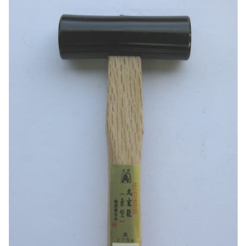 Osho Black Round Hammer (East Style) Wooden Handle 330mm 375g