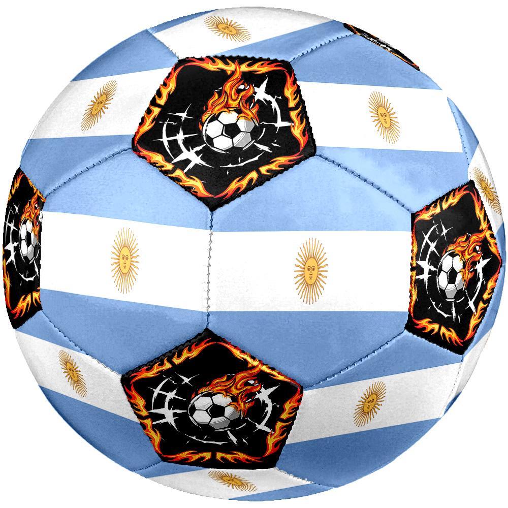 1pc Argentina Sports Theme Size 5 Soccer Ball Professional Match Training Football Indoor &Outdoor Sports Ball Lightweight Durable c6646