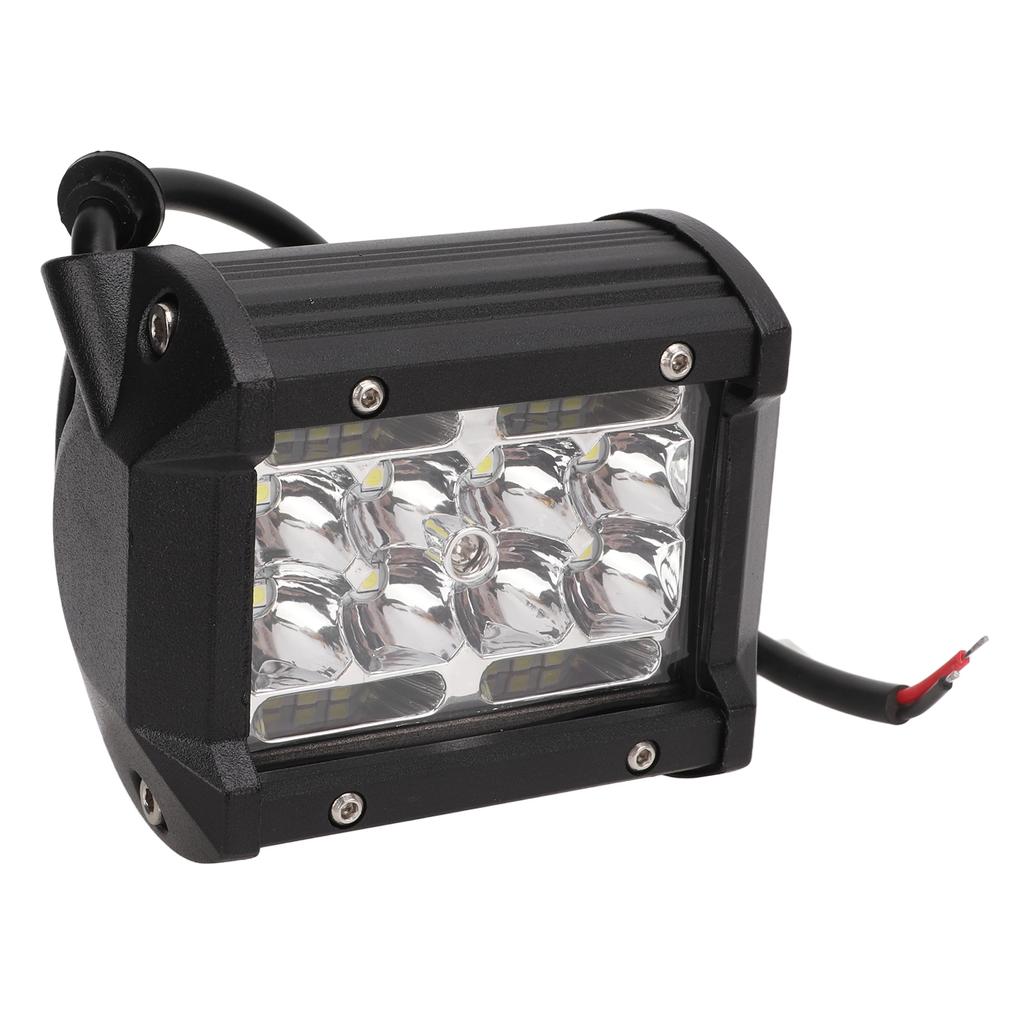 4in LED Offroad Light 60W 6000LM IP67 Waterproof PMMA Lens Universal Floodlight for Truck SUV ATV Boat