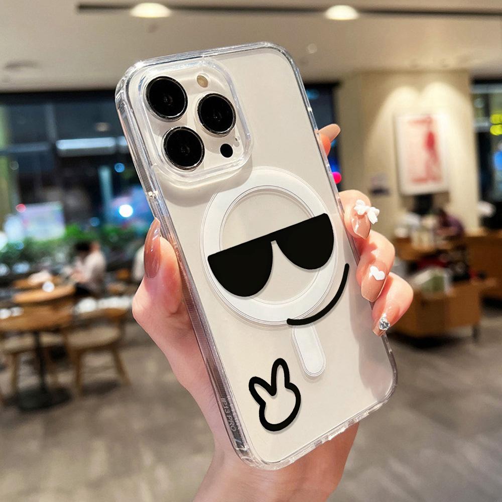 Magnetic Phone Case for iPhone 12 14 16 17 Pro 17 16 15 14 13 12 Pro Max  12 13 14 15  16 High Quality Shockproof Shell Full Protection Cute Style