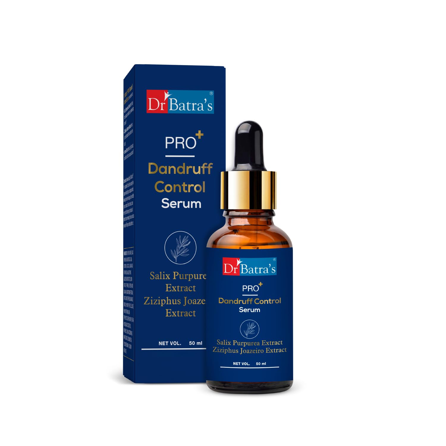 

Dr Batra s Pro+ Dandruff Control Serum 50 gm Pack of 1 Lightweight Hair Frizz Hydrating Treatment