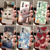 Jelly Casing For Huawei Nova Y70 PLUS/Nova Y70/Nova Y71 Funda Clear Silicone Soft TPU Back Cover Cute Cat Rabbit Protective Case
