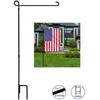 Outdoor Garden Flag Pole Bracket, Painted Iron Art Garden Courtyard, Holiday Decoration Flag Pole Insert