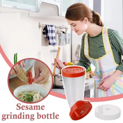 New Hand-Rotated Sesame Seed Grinder Plastic Multifunctional Spice Grinder Grinder Home Kitchen Tool
