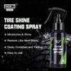 Car Tire Shine Tyre Gloss Spray Tire Glazing Keep Tire Black Rubber Protective Auto Tires Coating 100ML Car Tyre Wax Tire Polish