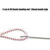Pack of 10 Metal Elastics Band Threading Tool Sewing Craft Accessories