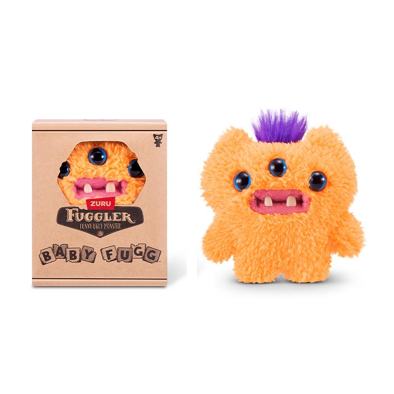 Originele Fuggler Pluche Sleutelhanger Lelijk Monster Screech Munch Rabide Konijn Grote Ogen Vreemdeling Geïrriteerde Buitenaardse Knuffel Peluche Speelgoed