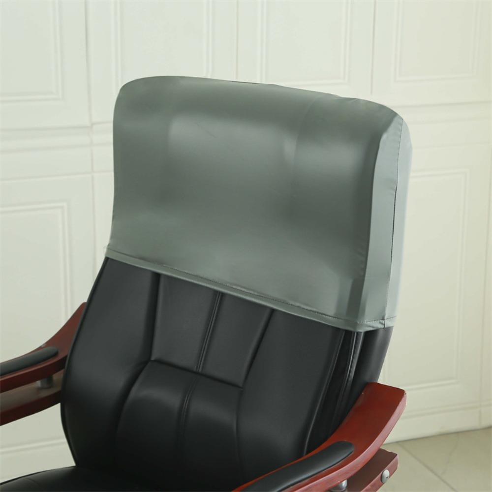 Waterproof Backrest Protector High Elasticity Chair Head Cover  Computer Chair зелёный