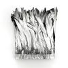 2meters Spray Golden Rooster Tail Feather Trim Ribbon Dyed Silver Pheasant Feathers Dress Accessories Carnival Plumes Decoration
