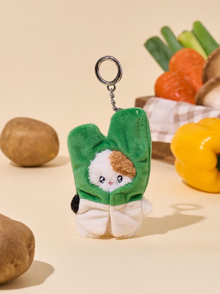 LINE FRIENDS Minini Farm Hamni Plush Keyring
